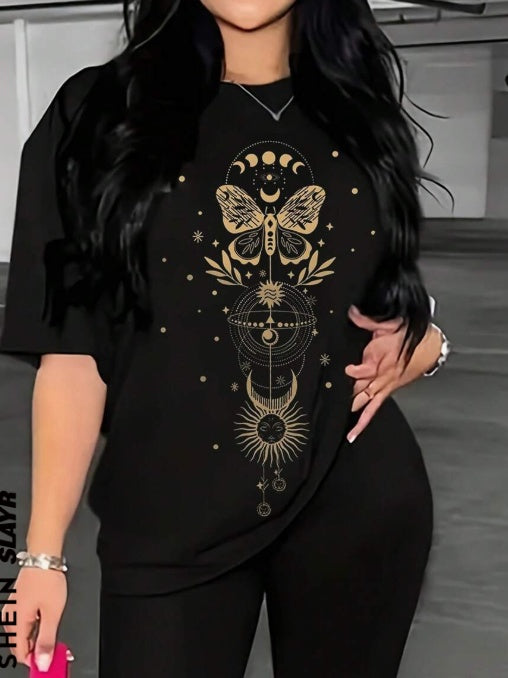 Women’s Oversized Butterfly Tee