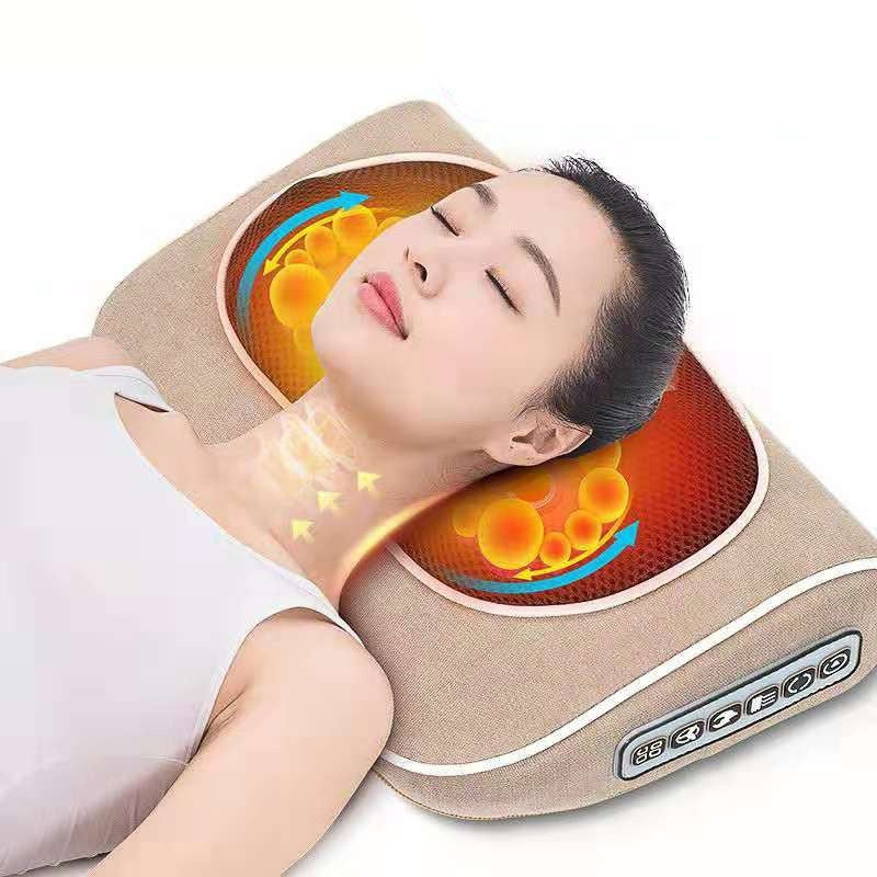 Cervical spine massage pillow