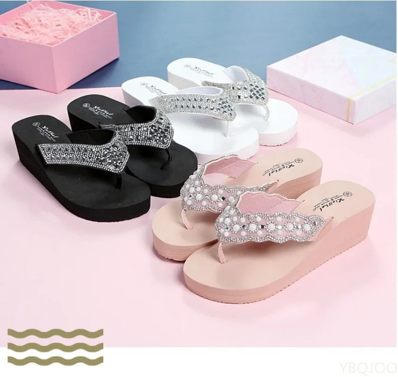 Women’s Summer Wedge Flip Flops
