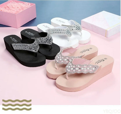 Women’s Summer Wedge Flip Flops