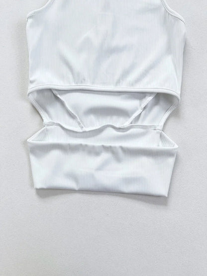 Women’s Ribbed Zip Crop Top