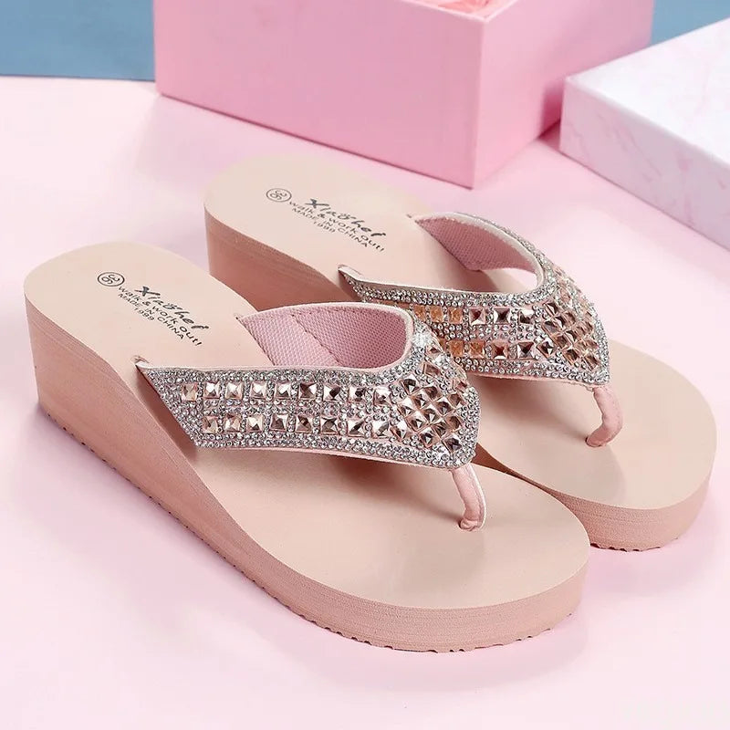 Women’s Summer Wedge Flip Flops