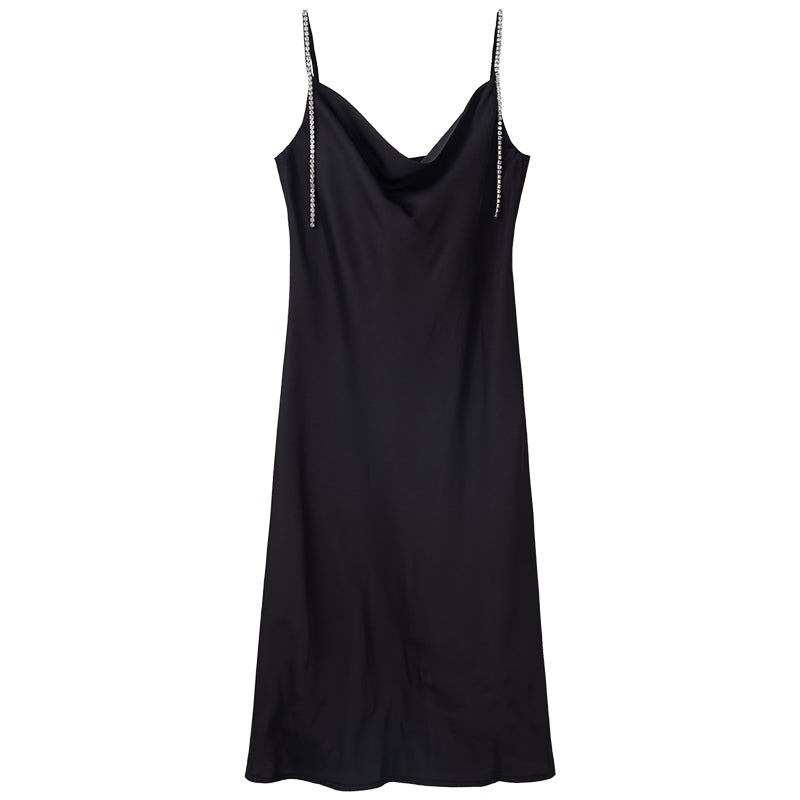 Satin Waist Slip Dress